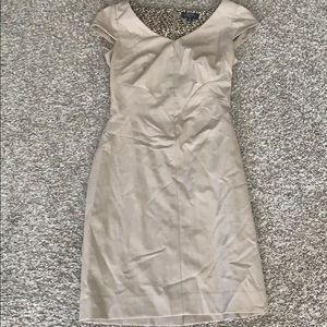 Tahari petite camel colored Dress